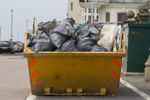 Shredding sensitive documents during clearance
